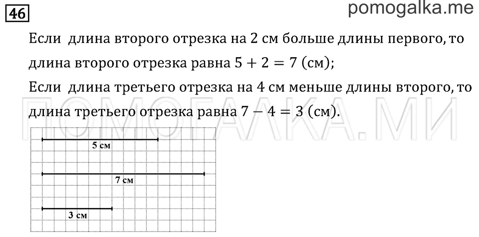 Часть 2. Страница 64. Странички для любознательных. Задача №46 — решение 1