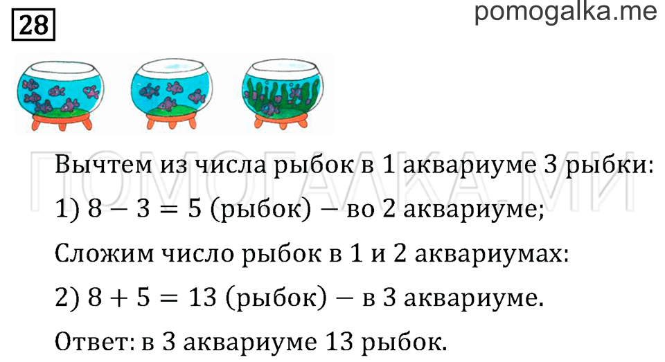 Часть 2. Страница 40. Что узнали. Чему научились. Задача №28 — решение 1