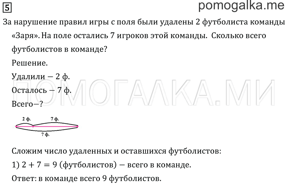 Часть 1. Страница 47. Задача №5 — решение 1