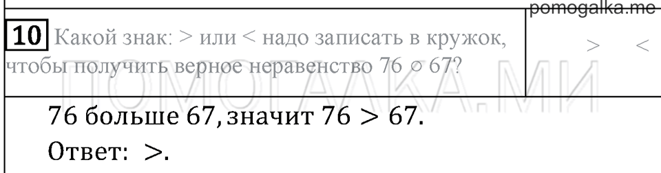 Часть 1. Страница 23. Проверим себя и оценим свои достижения. Вариант №2. Задача №10 — решение 1