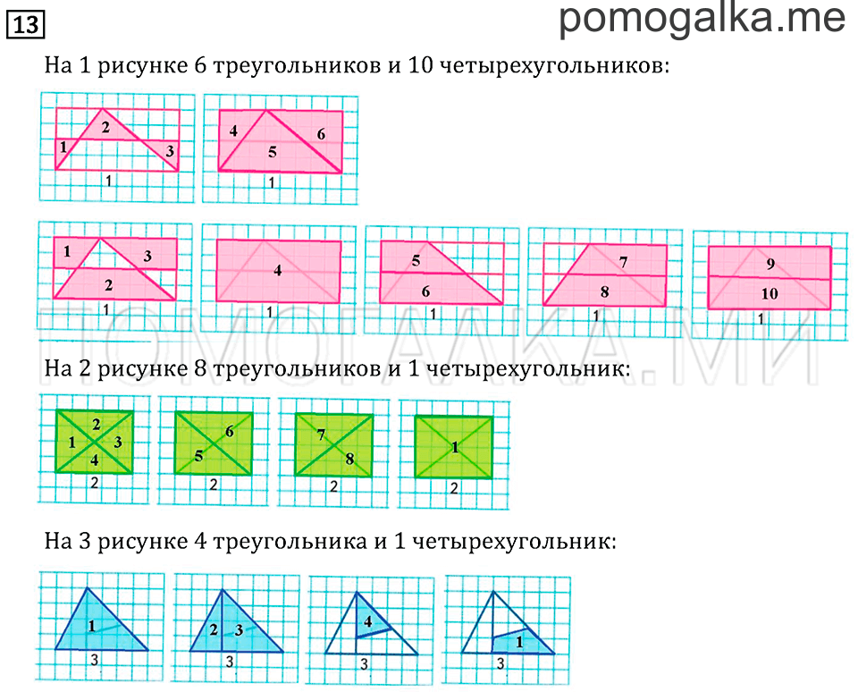 Часть 1. Страница 20. Что узнали. Чему научились. Задача №13 — решение 1