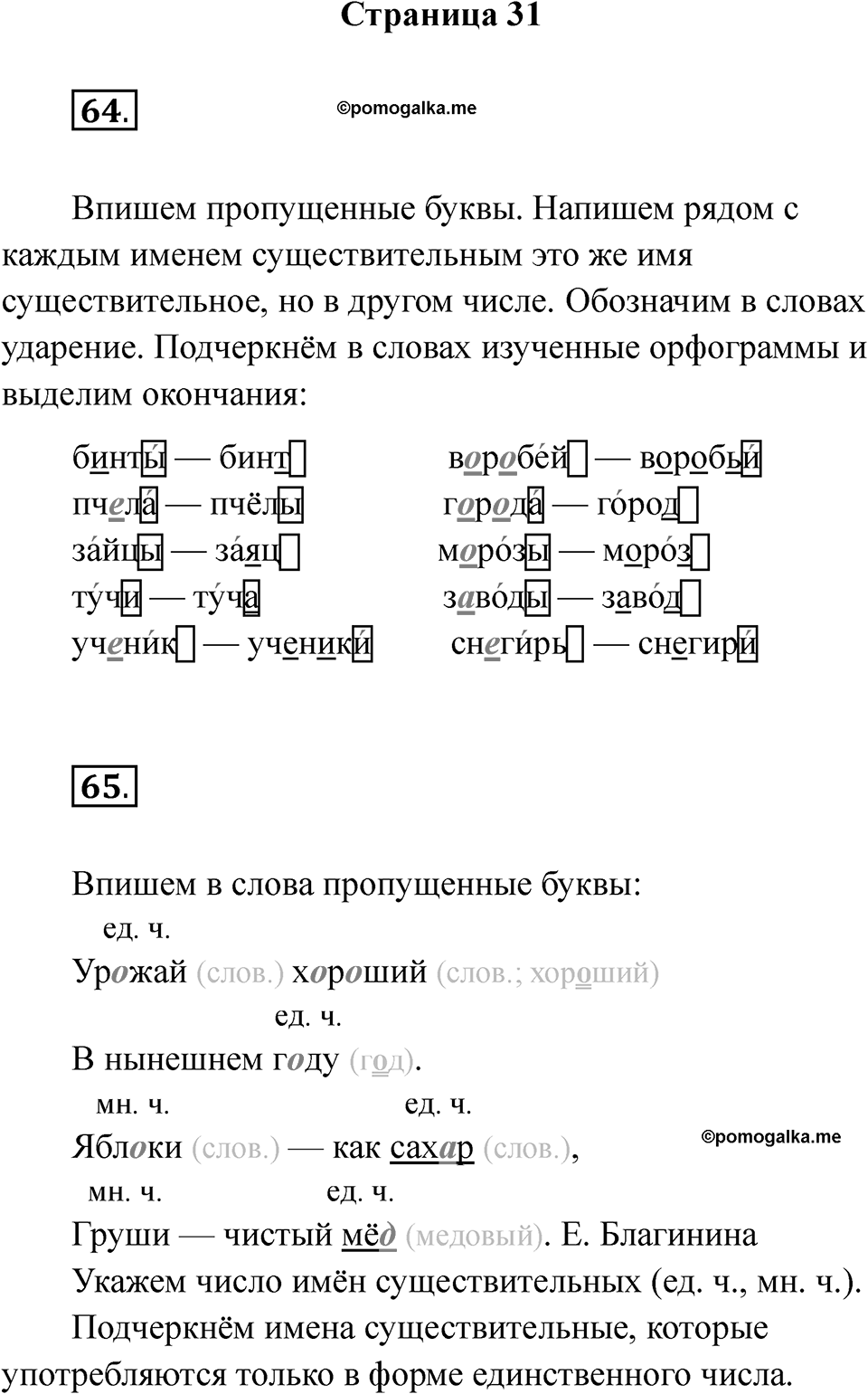 Страница 31 — решение 1