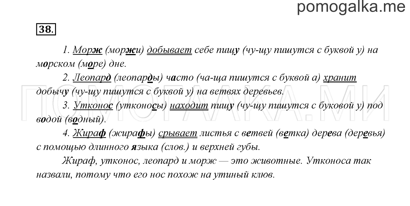 Часть 2. Упражнение №38 — решение 2