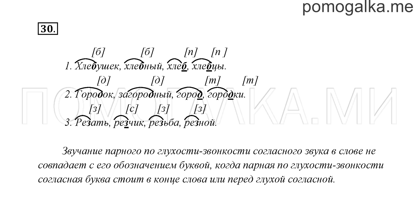 Часть 2. Упражнение №30 — решение 2