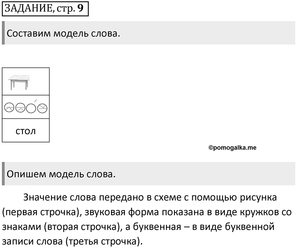 Страница 9 Задание — решение 1
