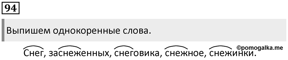Упражнение №94 — решение 1