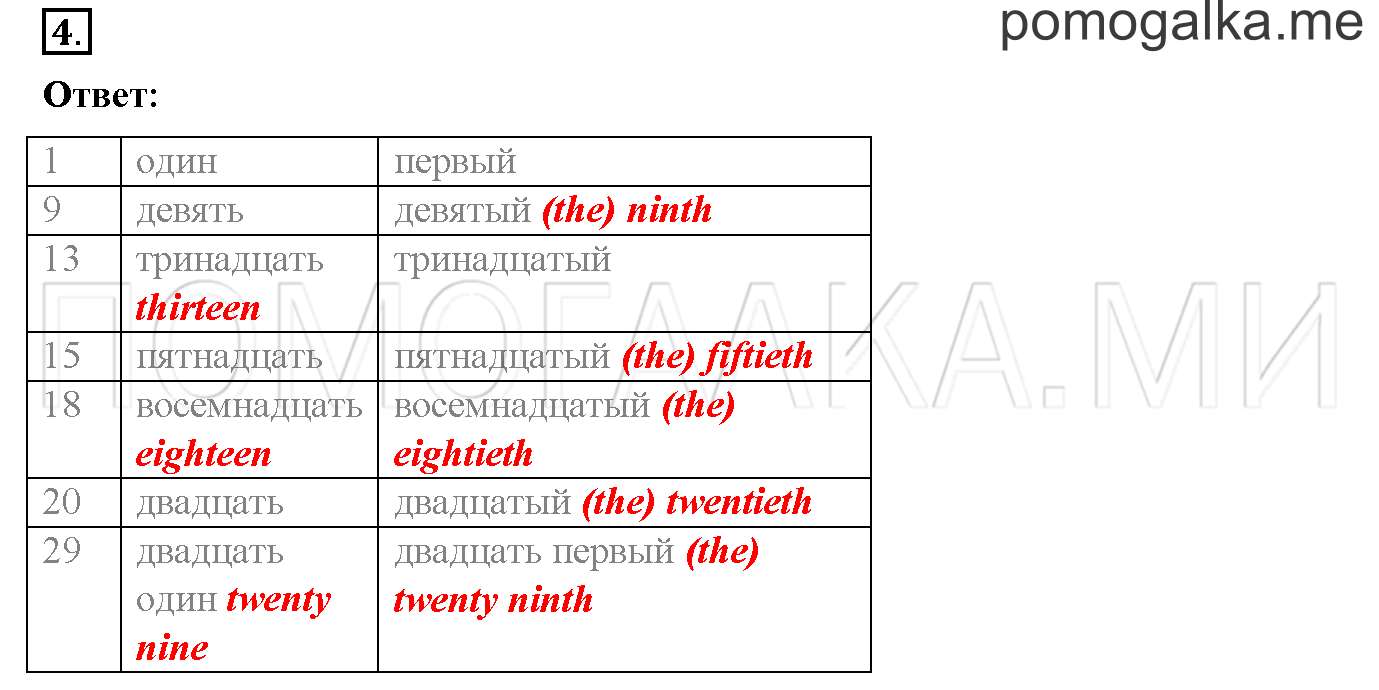 Часть 2. Страница 44. Lesson 38. Задание №4 — решение 1