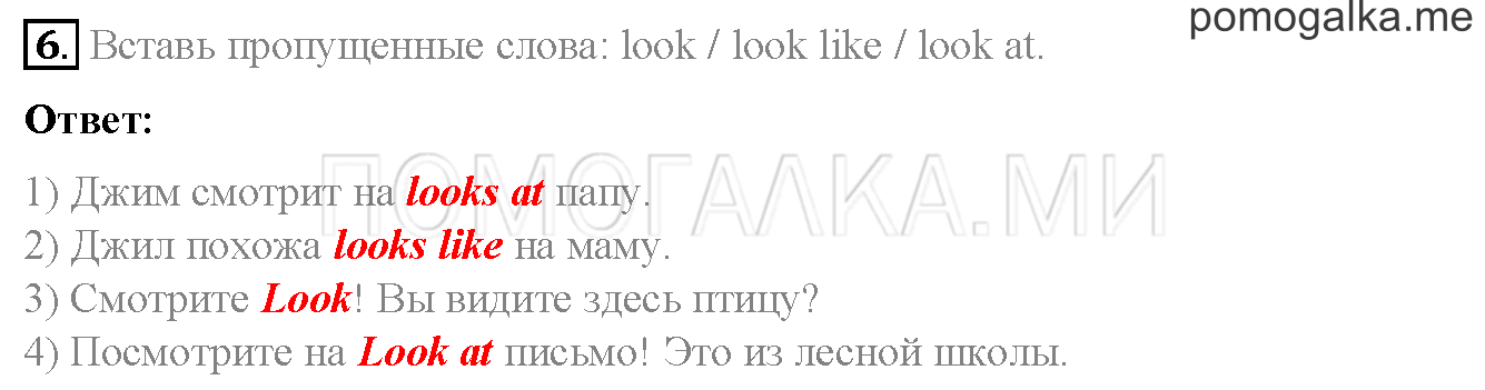 Unit 4. Страница 106. Lesson 58. Задание №6 — решение 1