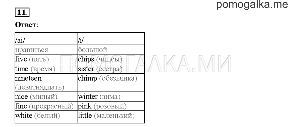 Module 3. Страница 37-41. Уроки 5a, 5b. Задание №11 — решение 1