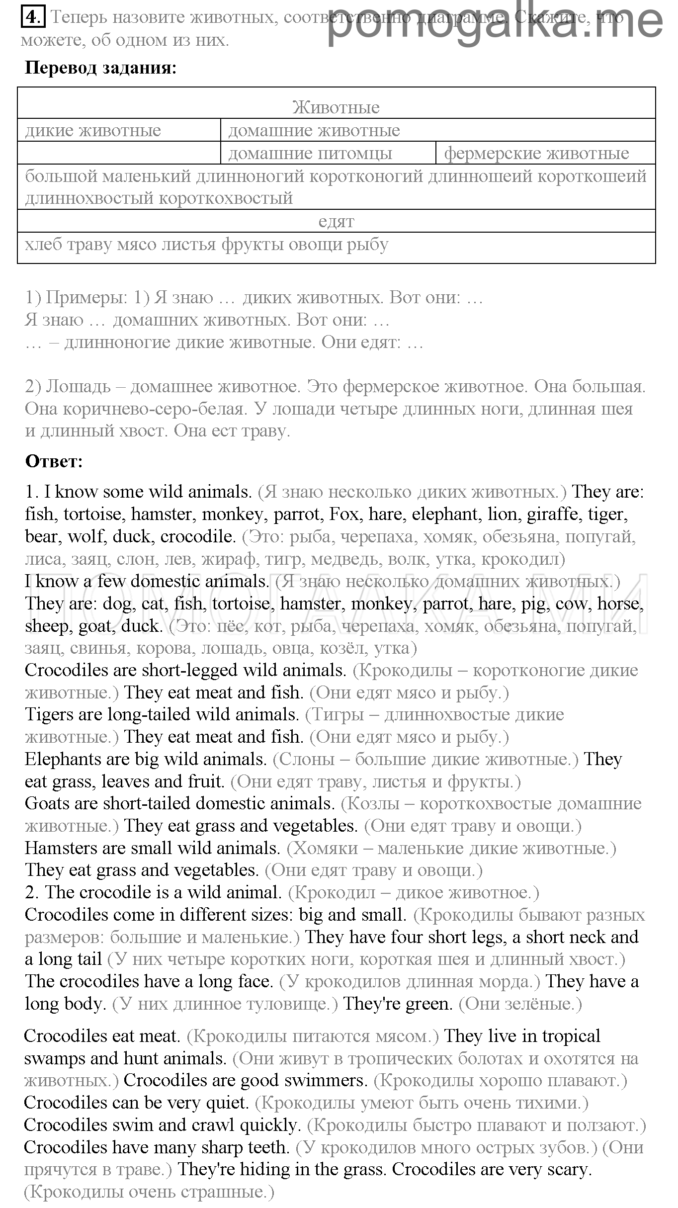 Часть 2. Страница 17-21. Lesson 48. Задание №4 — решение 1