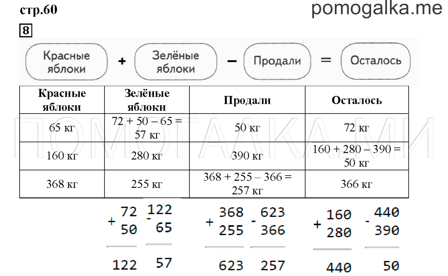 Часть 2. Математический тренажер. Страница 60 номер 8 — решение 1