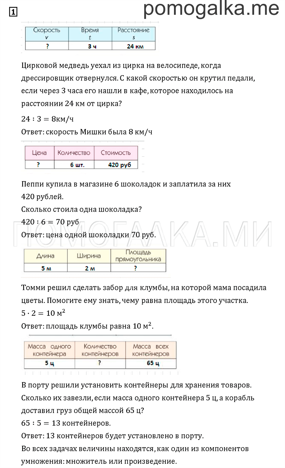 Часть 3. Задача №1 — решение 1