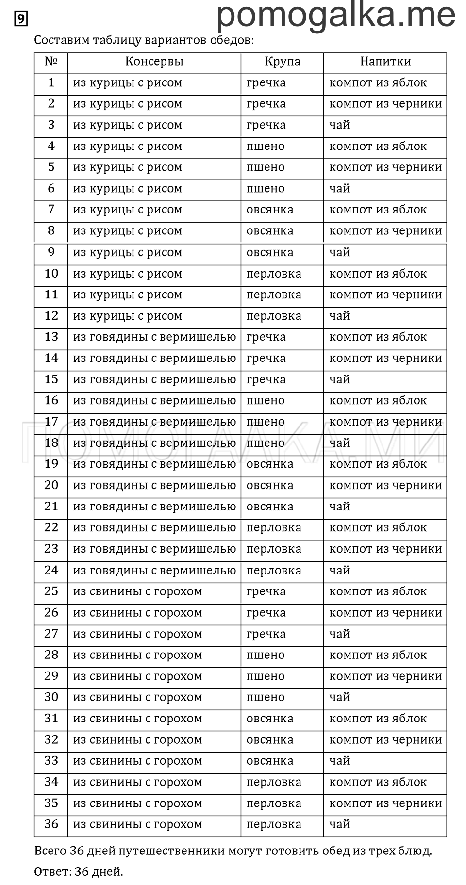 Часть 3. Задача №9 — решение 1