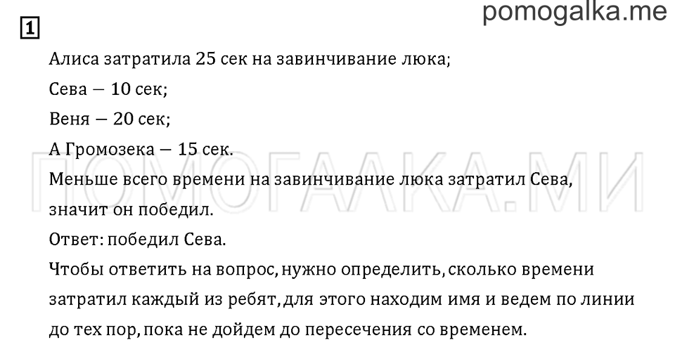Часть 1. Задача №1 — решение 1