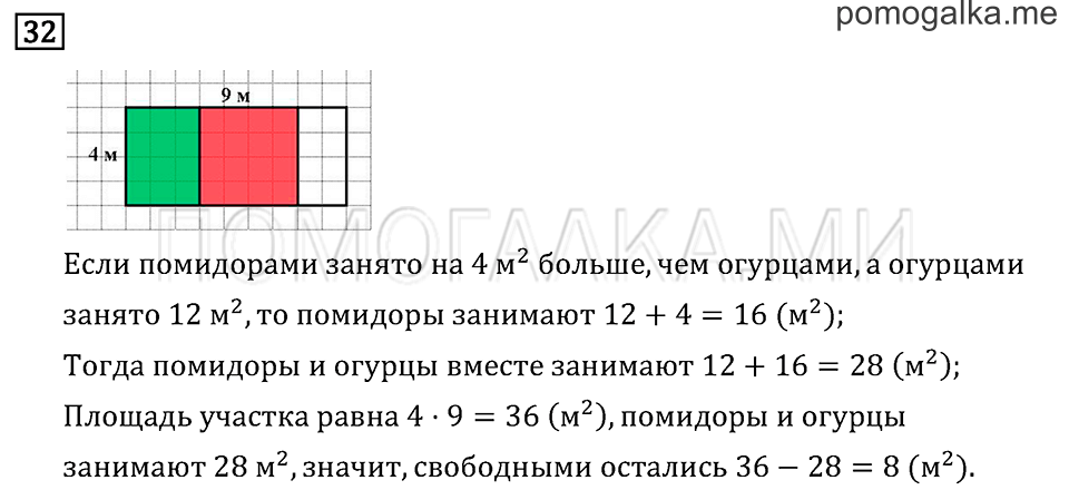 Часть 1. Что узнали. Чему научились. Задача №32 — решение 1