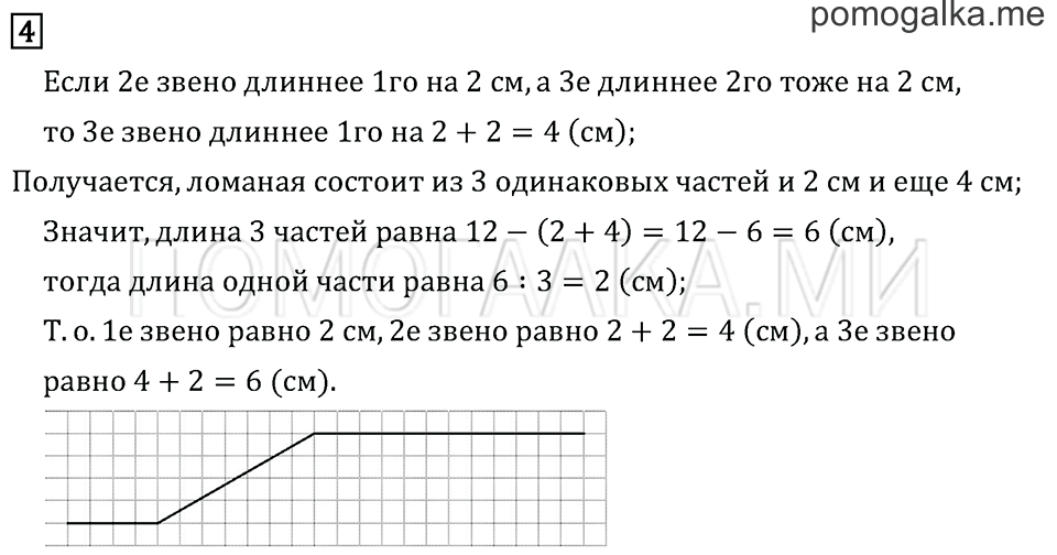 Часть 2. Странички для любознательных. Готовимся к олимпиаде. Задача №4 — решение 1