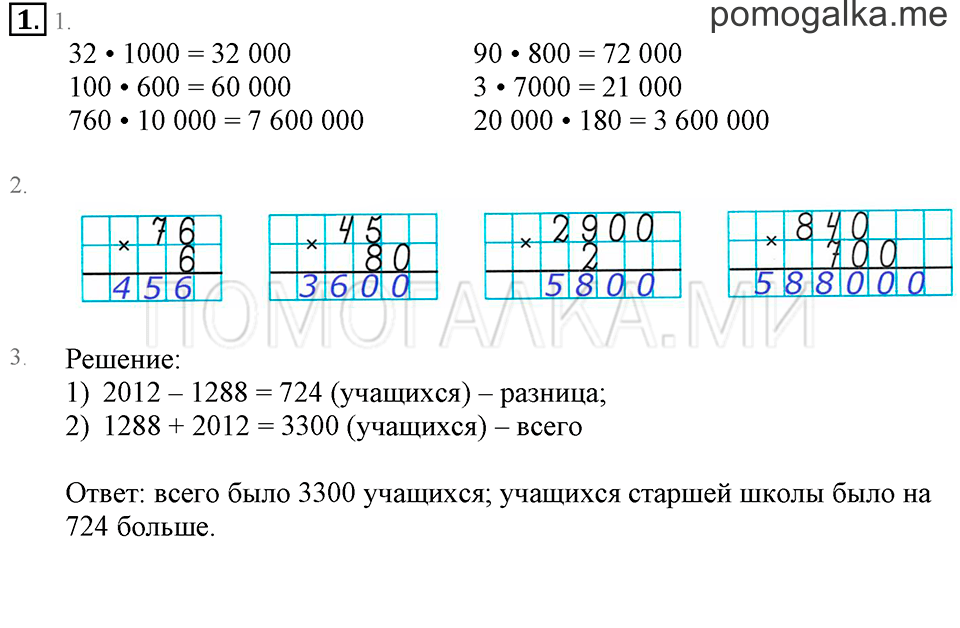 Часть 1. Номер 1 — решение 1