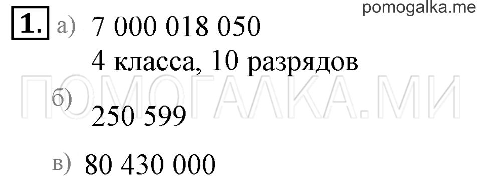 Часть 1. Номер 1 — решение 1