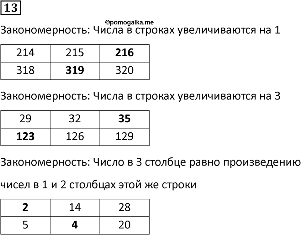 Часть 2 урок 11 номер 13 — решение 1