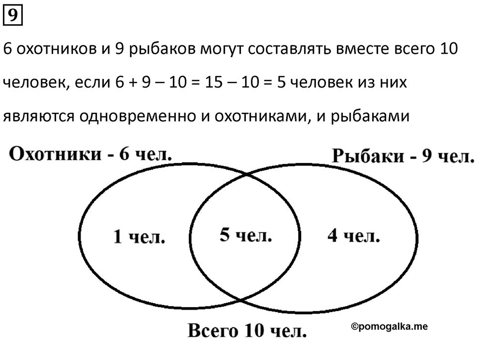 Часть 1 урок 15 номер 9 — решение 1