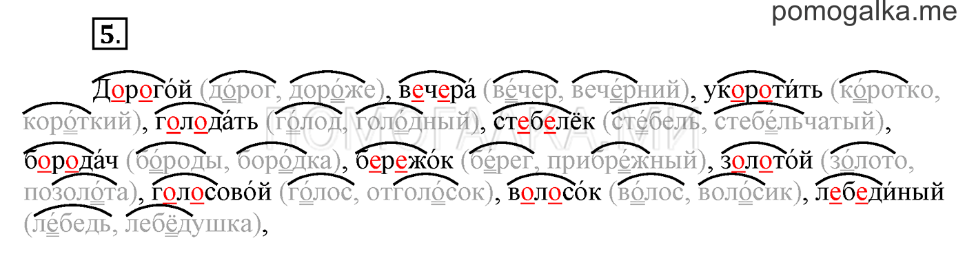 Упражнения для работы дома, задание №5 — решение 1