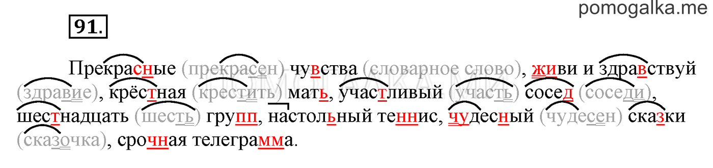 Упражнение №91 — решение 1