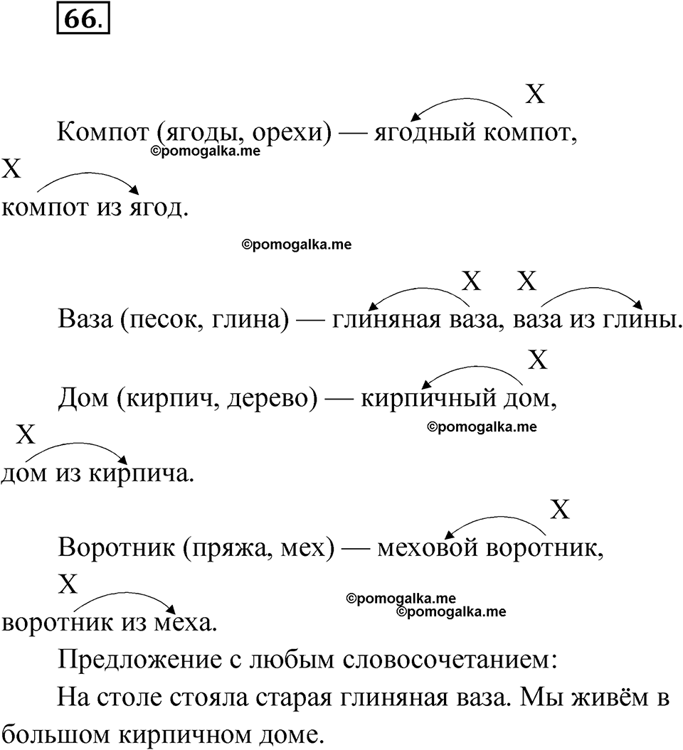 Упражнение 66 — решение 1