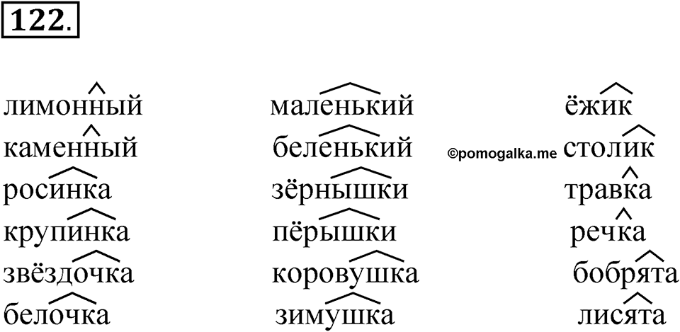 Упражнение 122 — решение 1