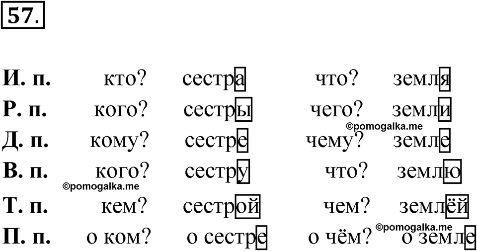 Упражнение 57 — решение 1