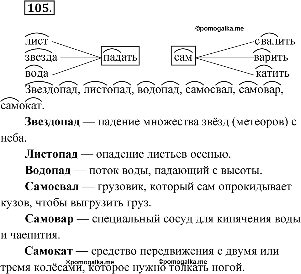 Упражнение 105 — решение 1