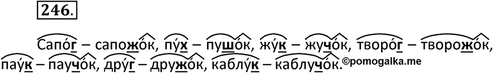 Упражнение №246 — решение 2