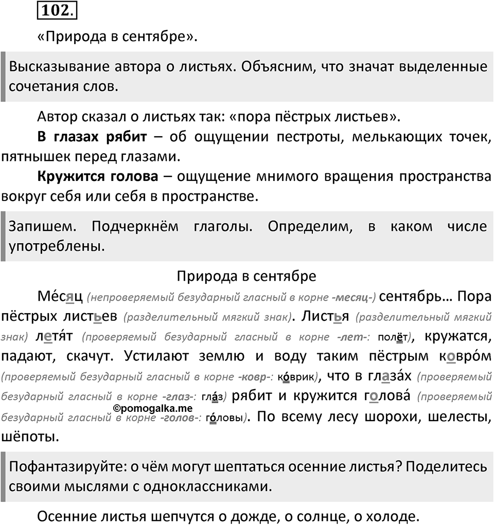 Упражнение №102 — решение 2