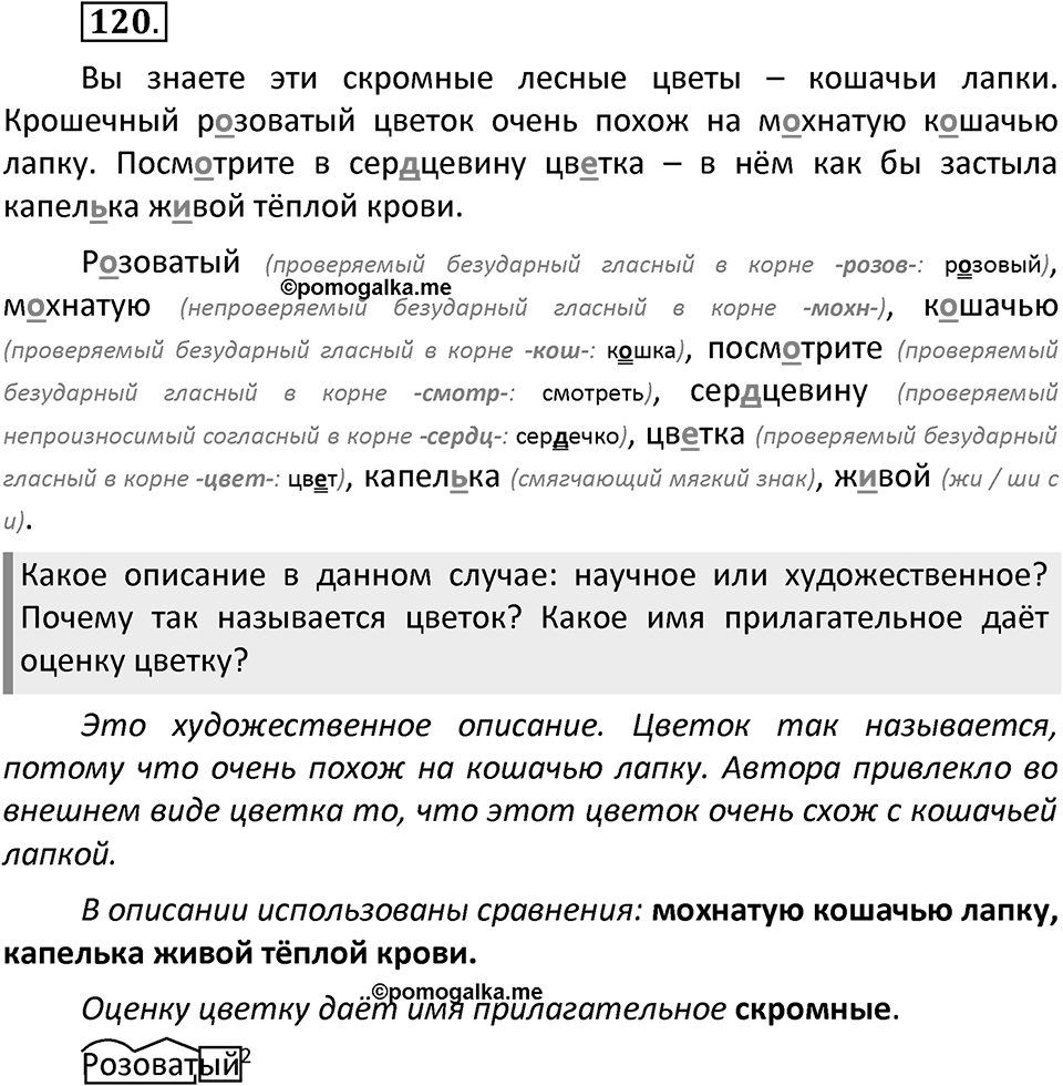 Упражнение №120 — решение 2