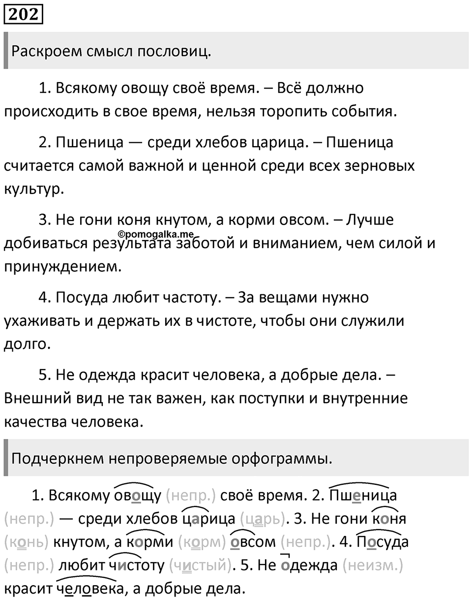 Упражнение №202 — решение 1