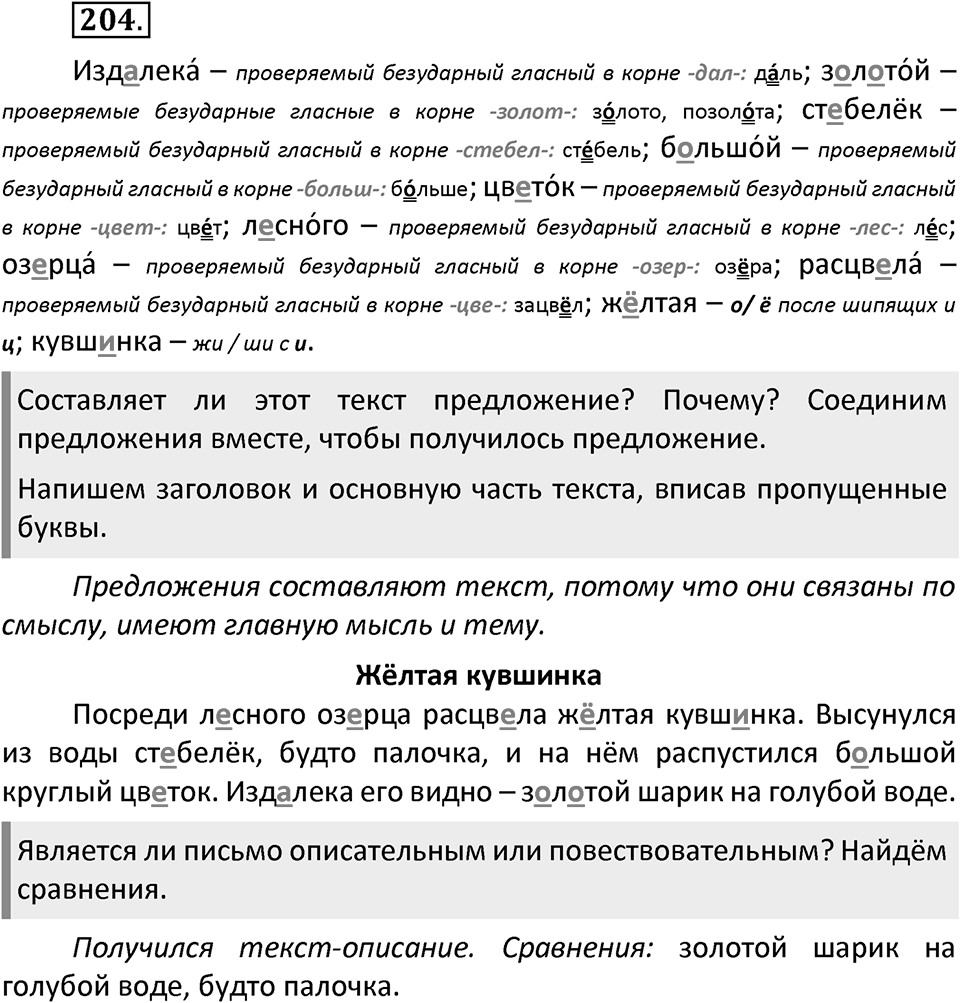 Упражнение №204 — решение 2