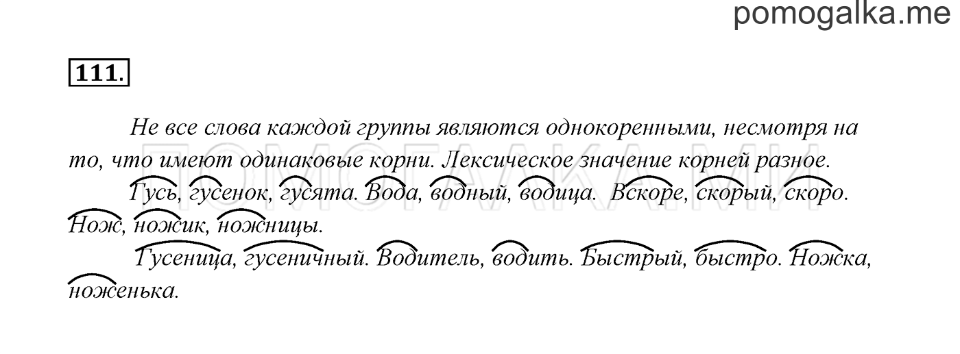 Упражнение №111 — решение 3