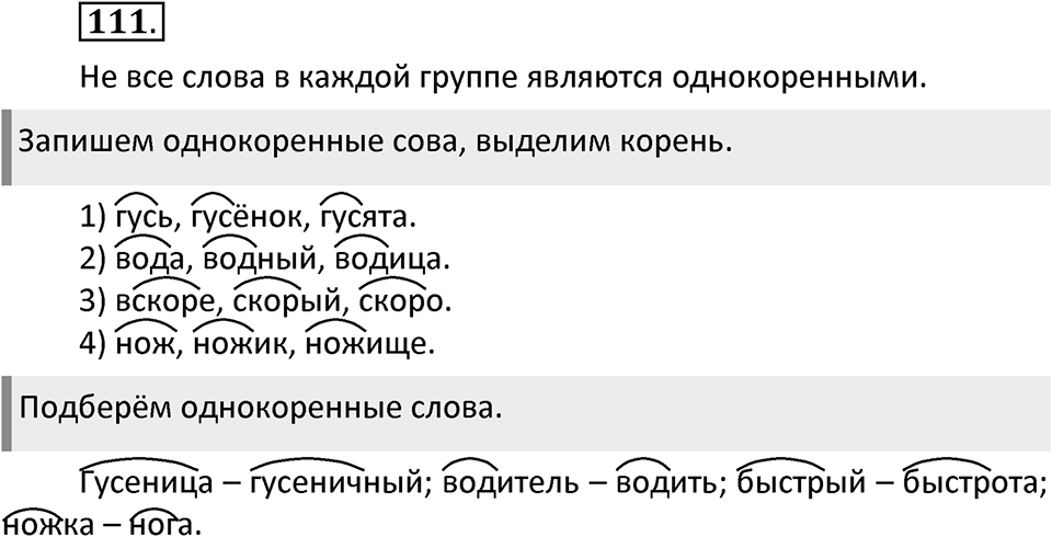 Упражнение №111 — решение 2