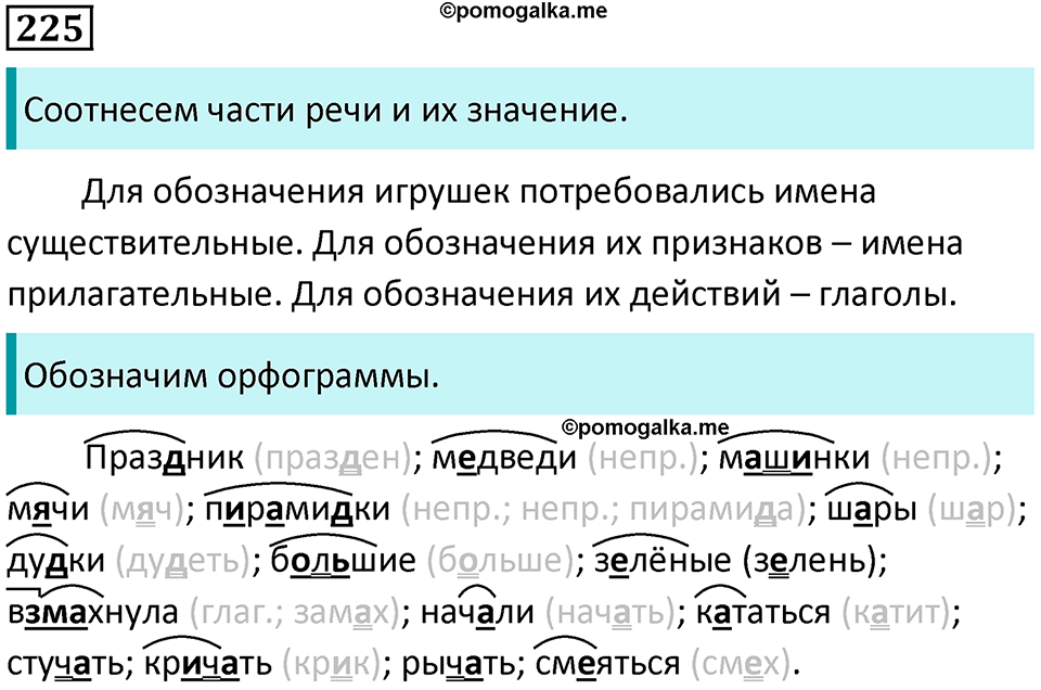 Упражнение №225 — решение 1