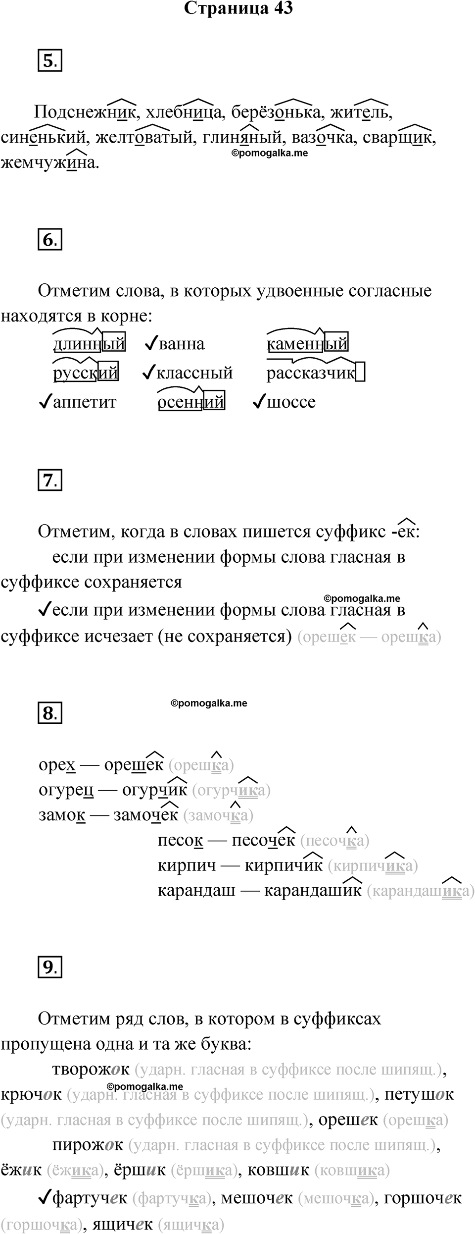 Страница 43 — решение 1