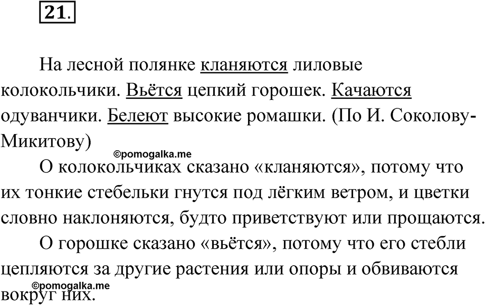 Упражнение 21 — решение 1