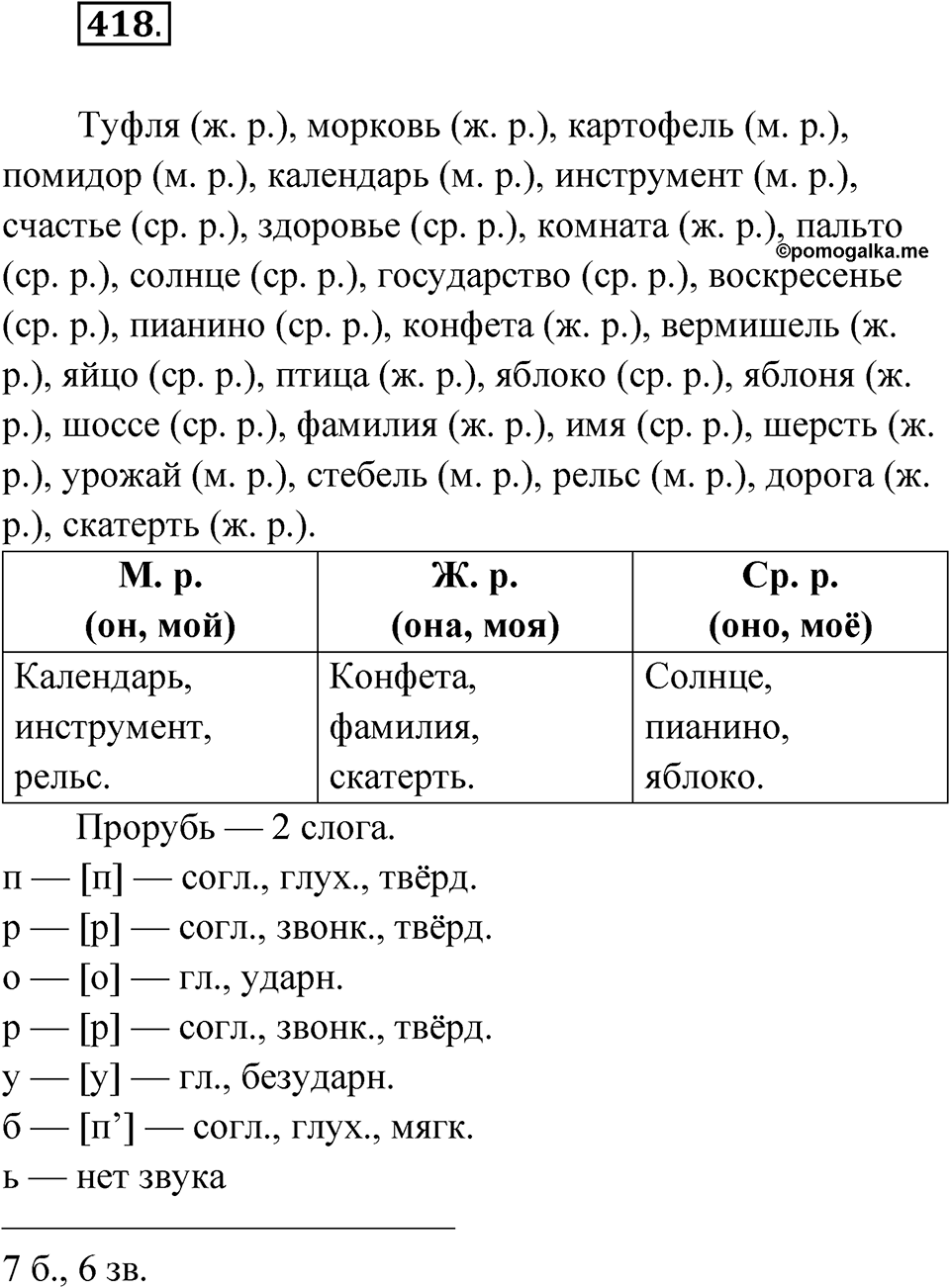 Упражнение 418 — решение 1