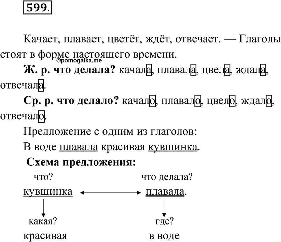 Упражнение 599 — решение 1