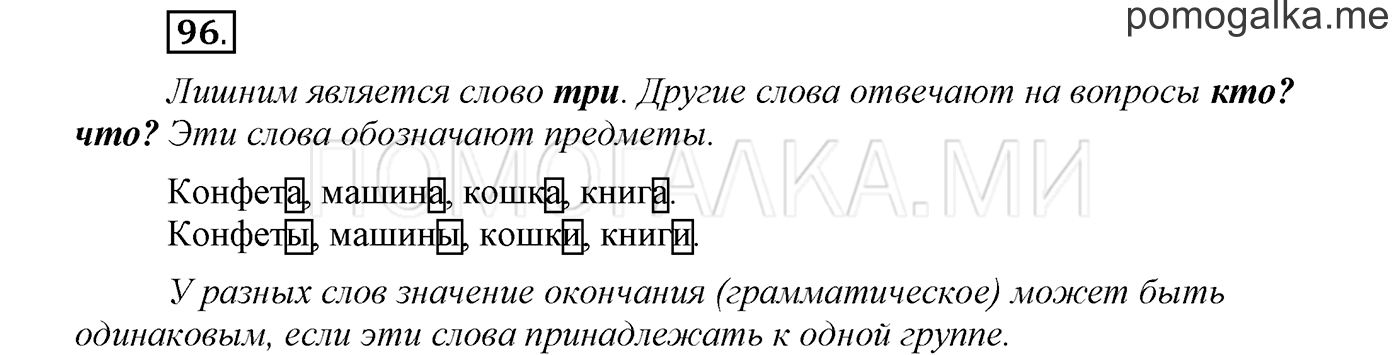 Упражнение №96 — решение 1