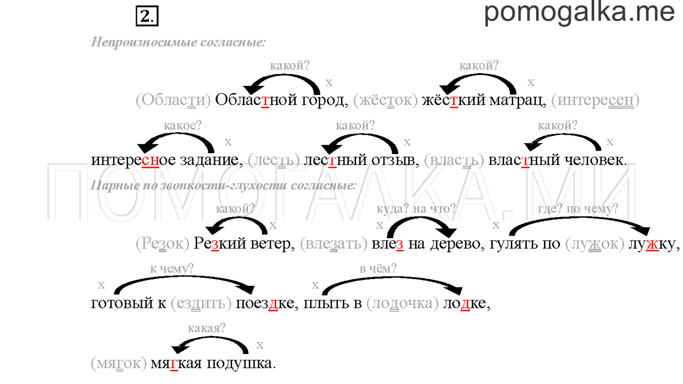 Упражнение №2 страница 36 — решение 1