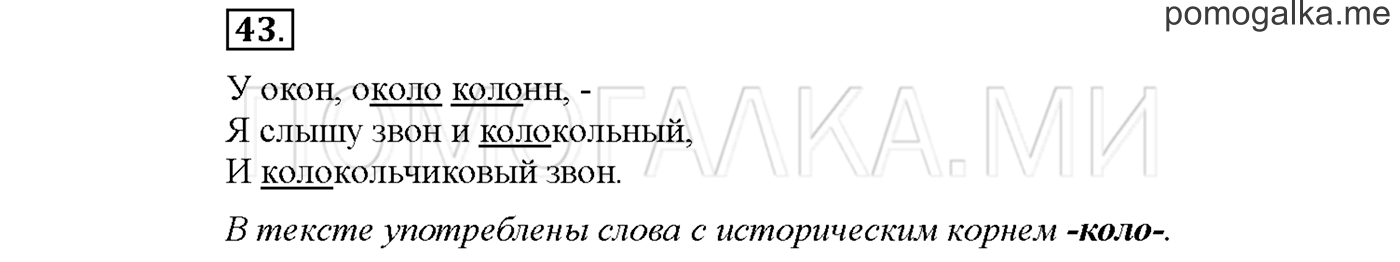 Упражнение №43 страница 102 — решение 1