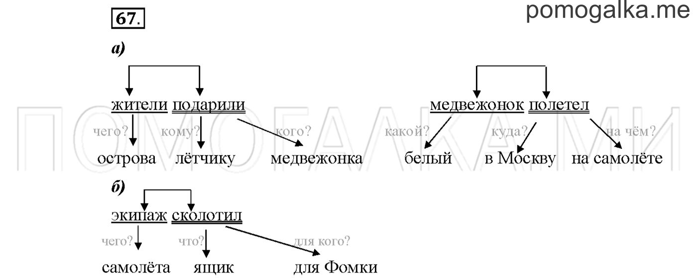 Упражнение №67 страница 109 — решение 1