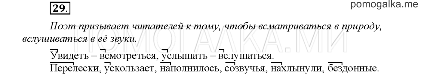 Упражнение №29 страница 53 — решение 1