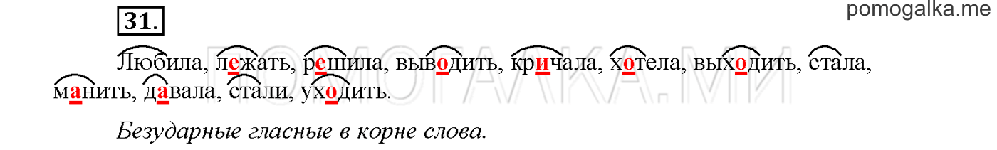 Упражнение №31 страница 15 — решение 1