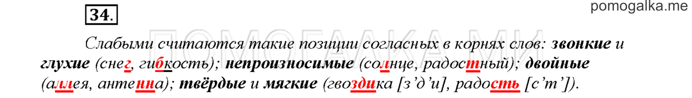 Упражнение №34 страница 16 — решение 1