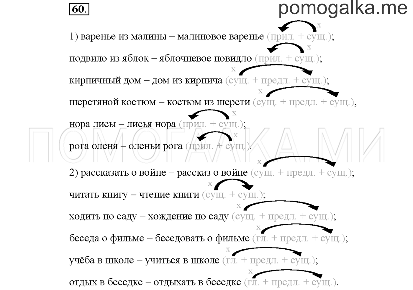 Упражнение №60 страница 107 — решение 1